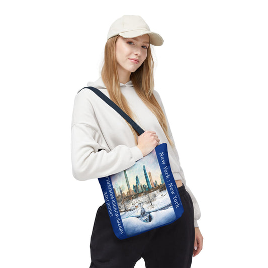 Central Park Winter Wonderland Tote Bag