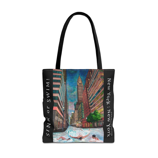 Resilient Tote Bag - Urban Street Art Design by Chandle Lee