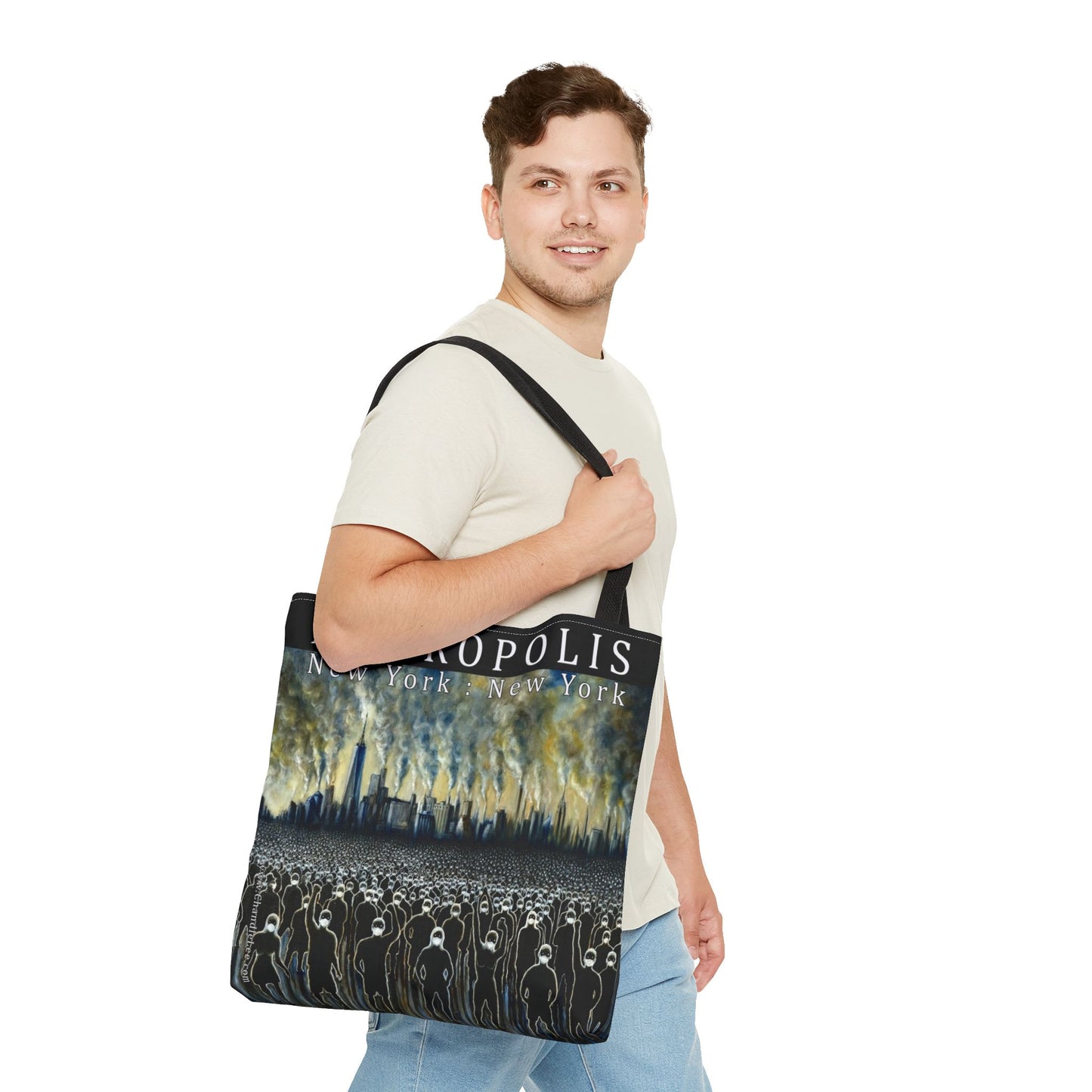 Tote Bag - Metropolis: The Edgy New York City