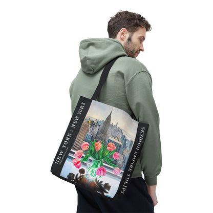 Skyhigh Tulips NYC - Tote Bag