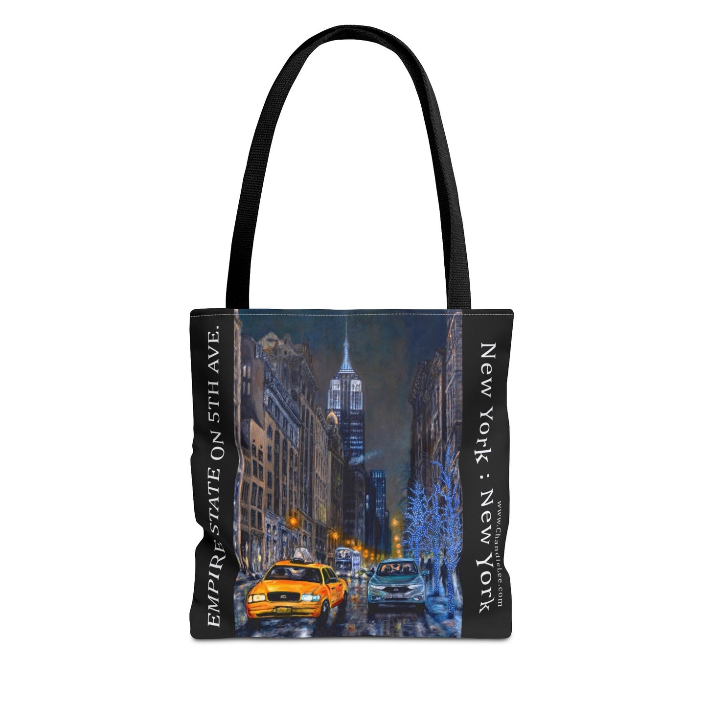 New York City Tote Bag - 5th Avenue Empire State Building View