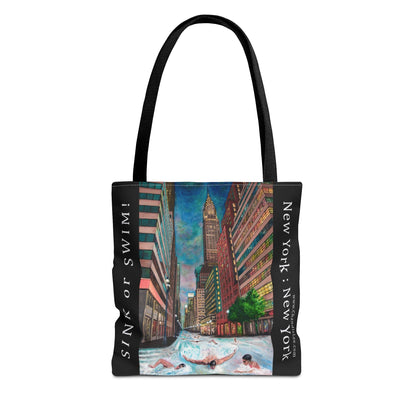 Resilient Tote Bag - Urban Street Art Design by Chandle Lee