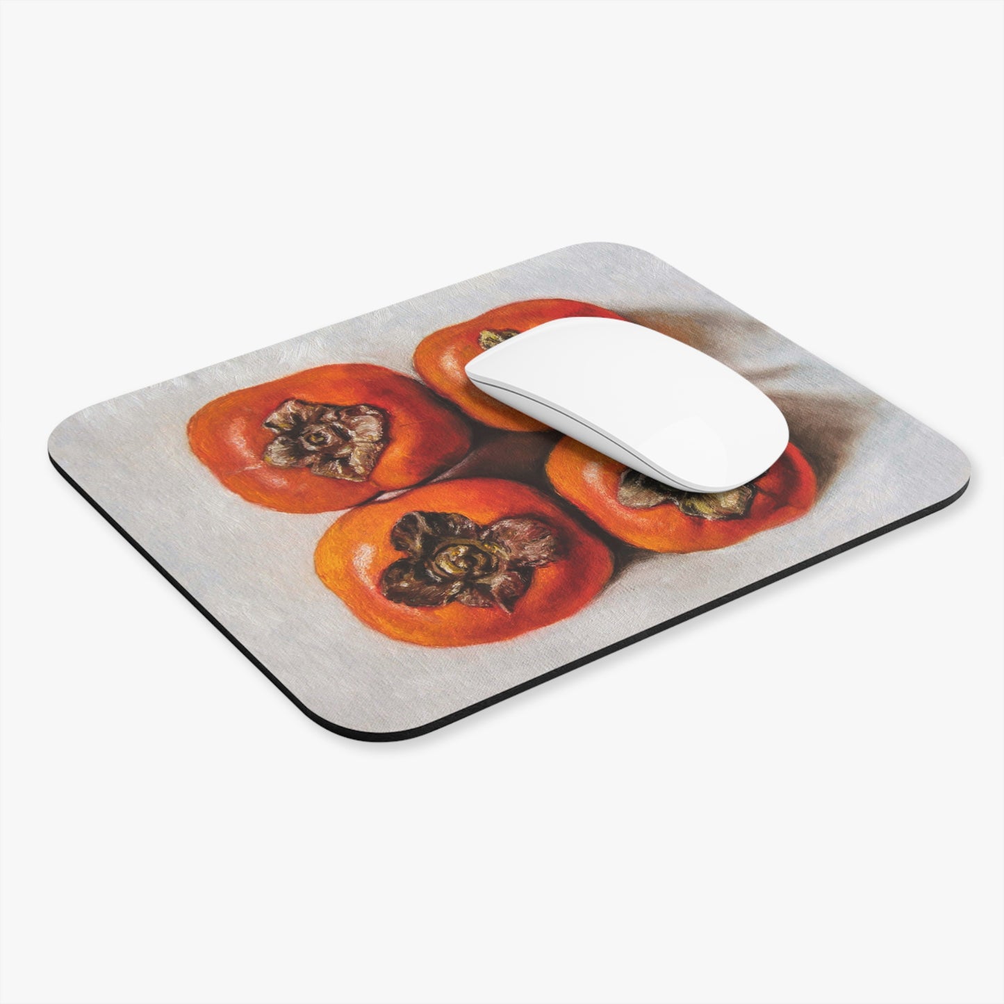 Four Persimmon 四柿如意 Mouse Pad — Fruit Art Desk Mat