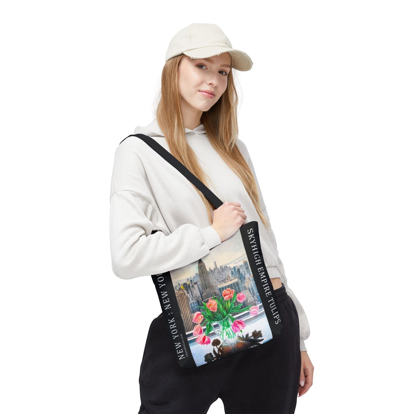 Skyhigh Tulips NYC - Tote Bag