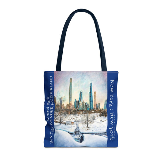 Central Park Winter Wonderland Tote Bag