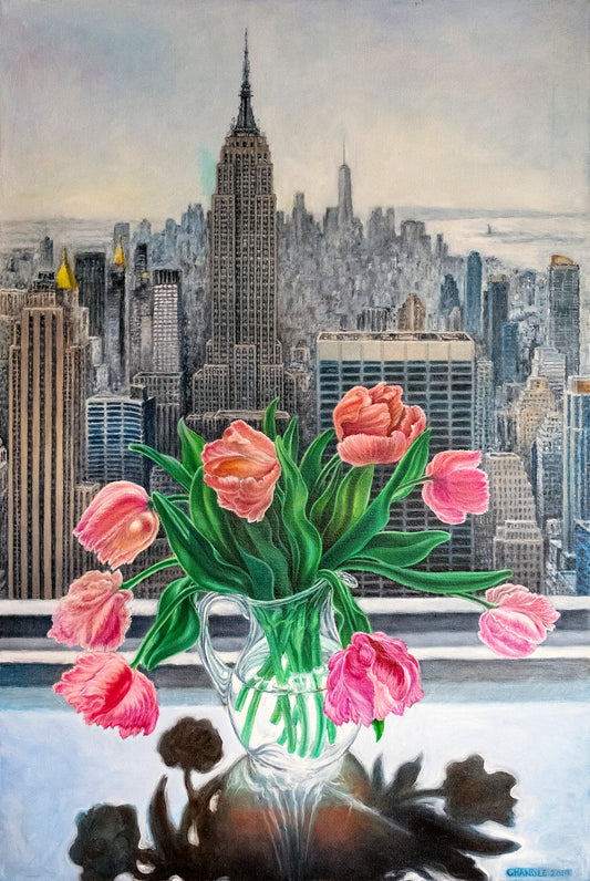 Skyhigh Tulips - Window with A View