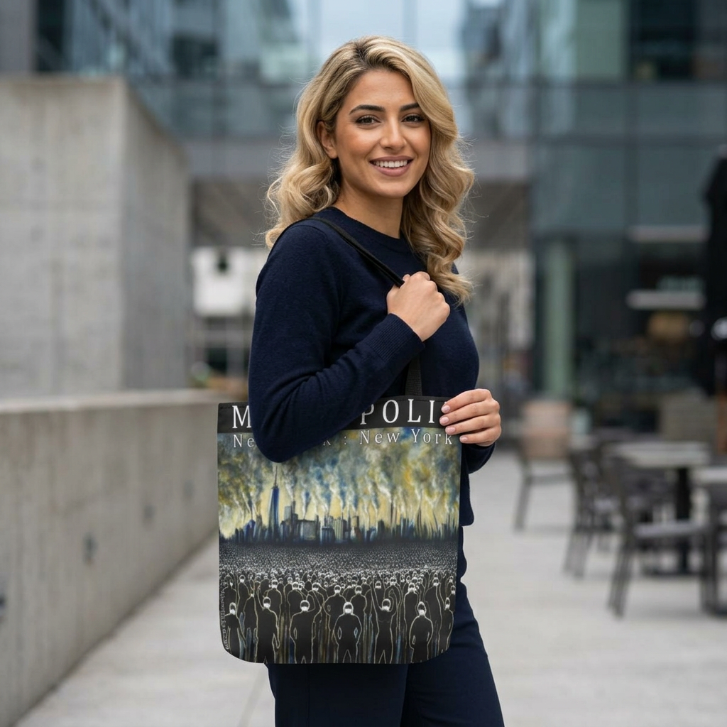 Tote Bag - Metropolis: The Edgy New York City
