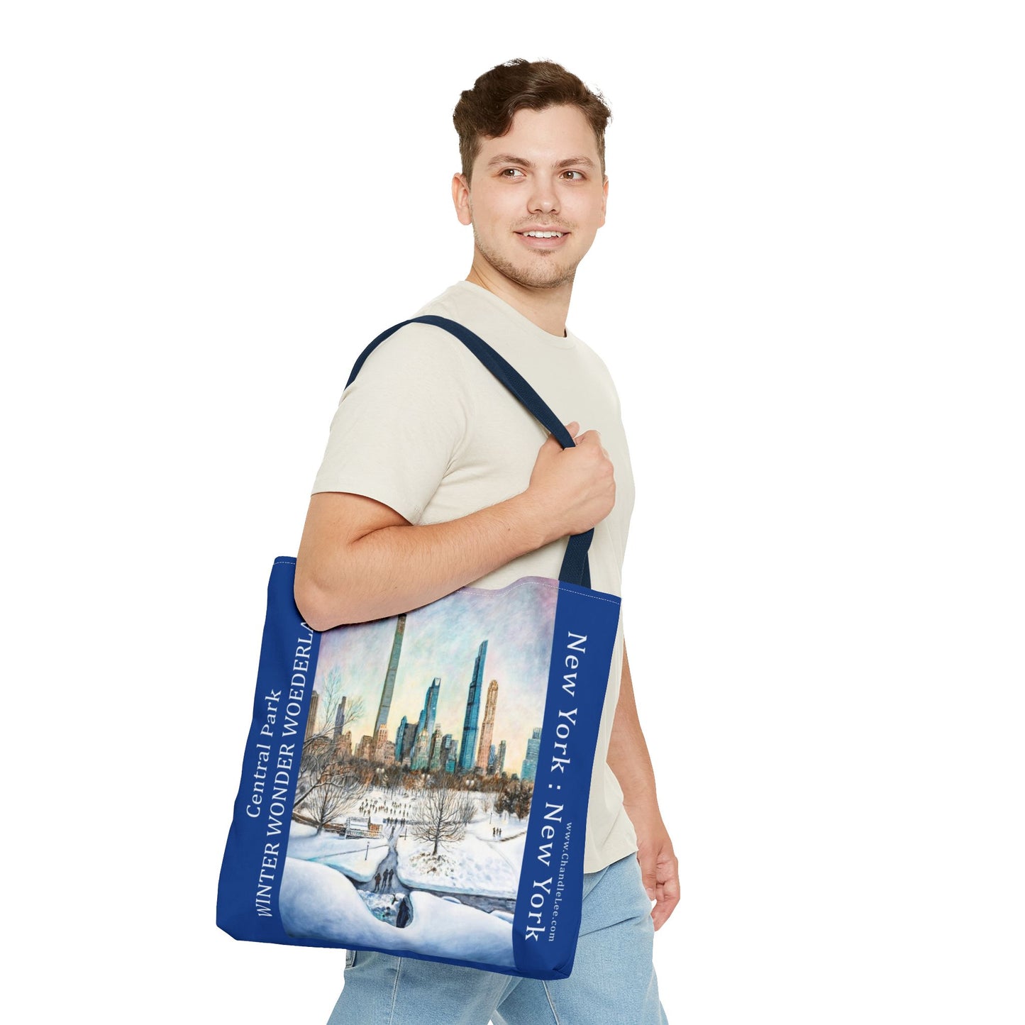 Central Park Winter Wonderland Tote Bag