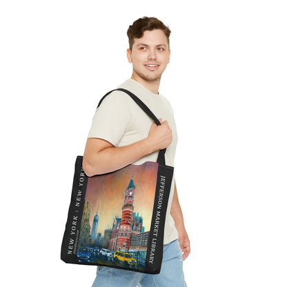 Jefferson Market Library Tote Bag